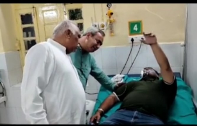 राजपुरा के कोल्ड स्टोर में अमोनिया गैस रिसाव से चार लोग प्रभावित